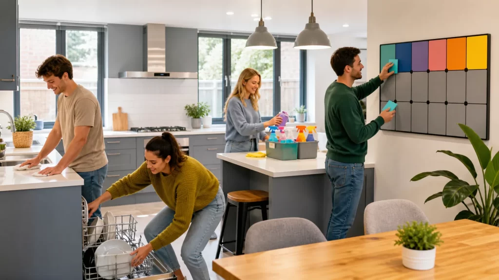 How to Set a Cleaning Rota in Student Accommodation Essex